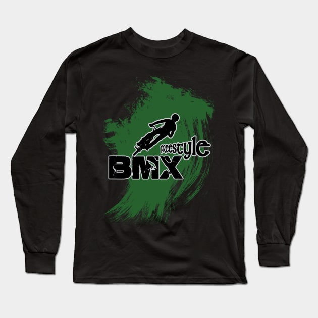 bmx, bmx freestyle - 03 Long Sleeve T-Shirt by hottehue